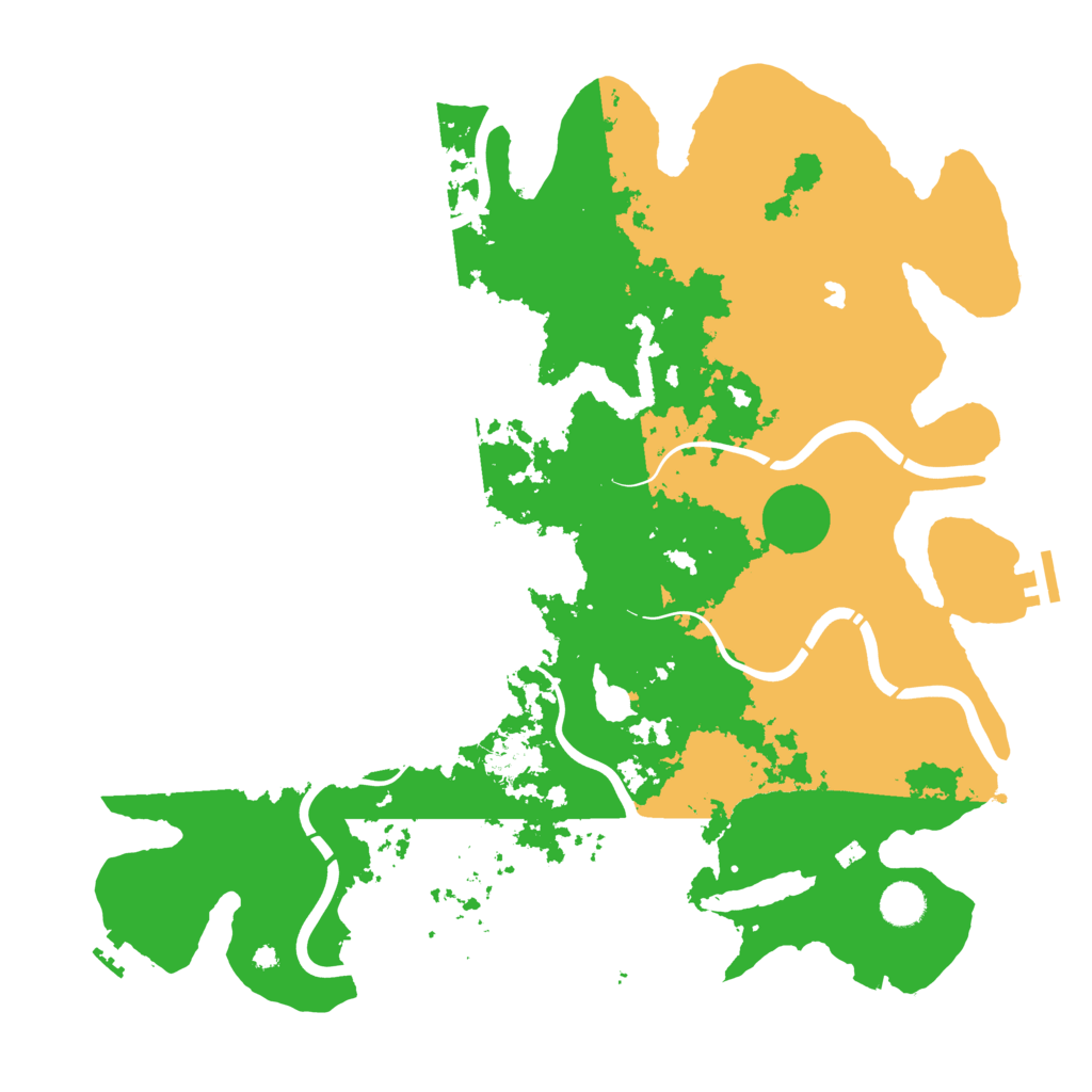 Biome Rust Map: Procedural Map, Size: 4250, Seed: 1069213204