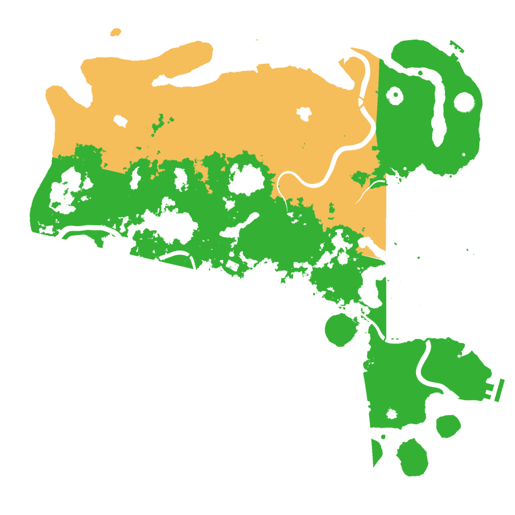 Biome Rust Map: Procedural Map, Size: 4500, Seed: 7022026