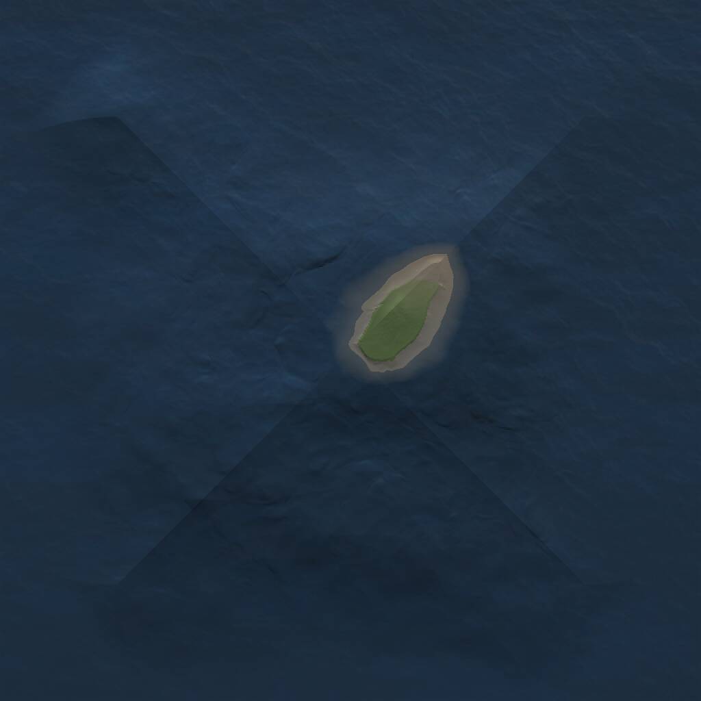 Rust Map: Procedural Map, Size: 1000, Seed: 1246655319, 1 Monuments