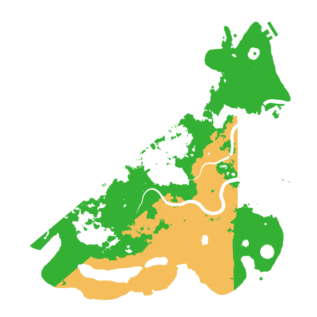 Biome Rust Map: Procedural Map, Size: 4000, Seed: 729330906