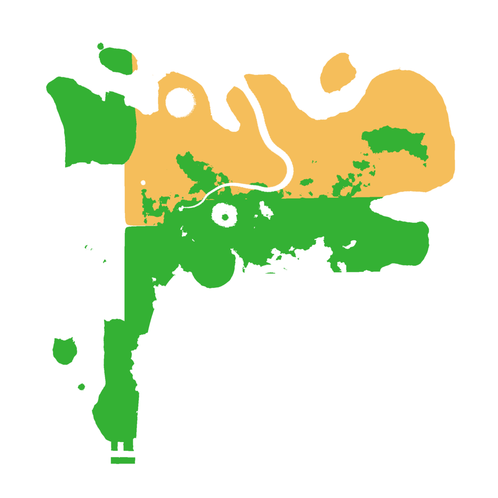 Biome Rust Map: Procedural Map, Size: 3000, Seed: 1031393507