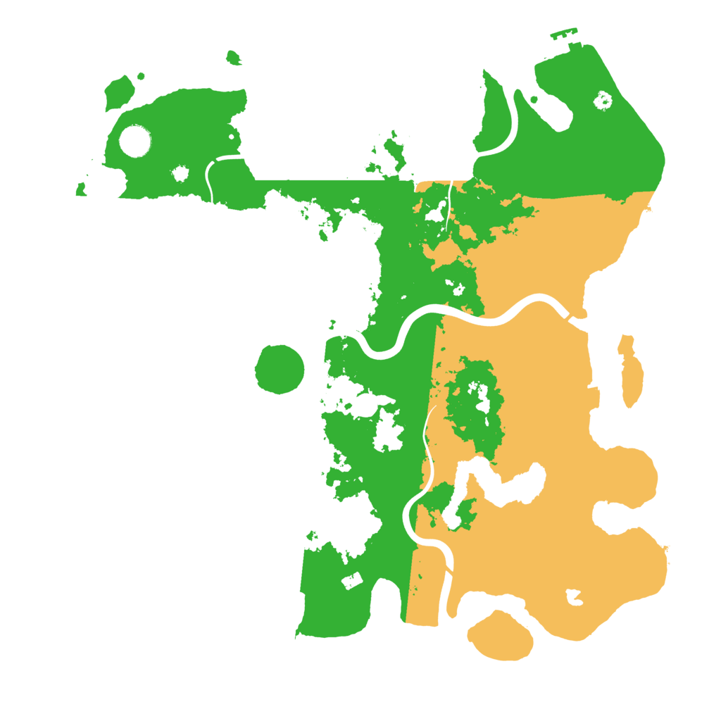 Biome Rust Map: Procedural Map, Size: 4000, Seed: 648772856