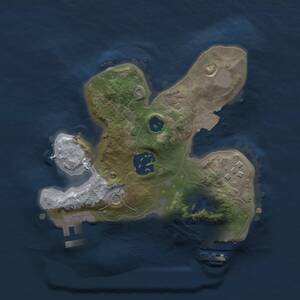 Thumbnail Rust Map: Procedural Map, Size: 2000, Seed: 1612757883, 8 Monuments