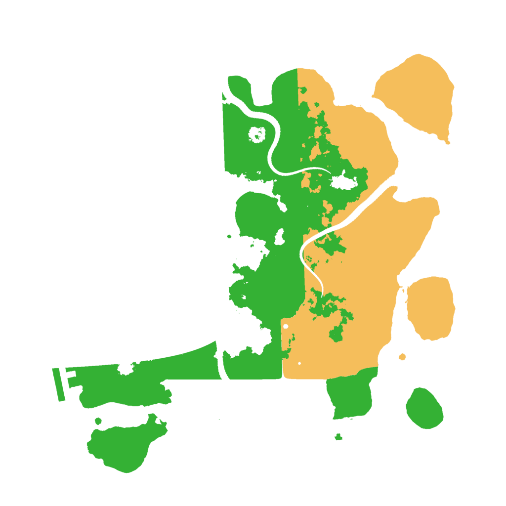 Biome Rust Map: Procedural Map, Size: 3000, Seed: 1934336276