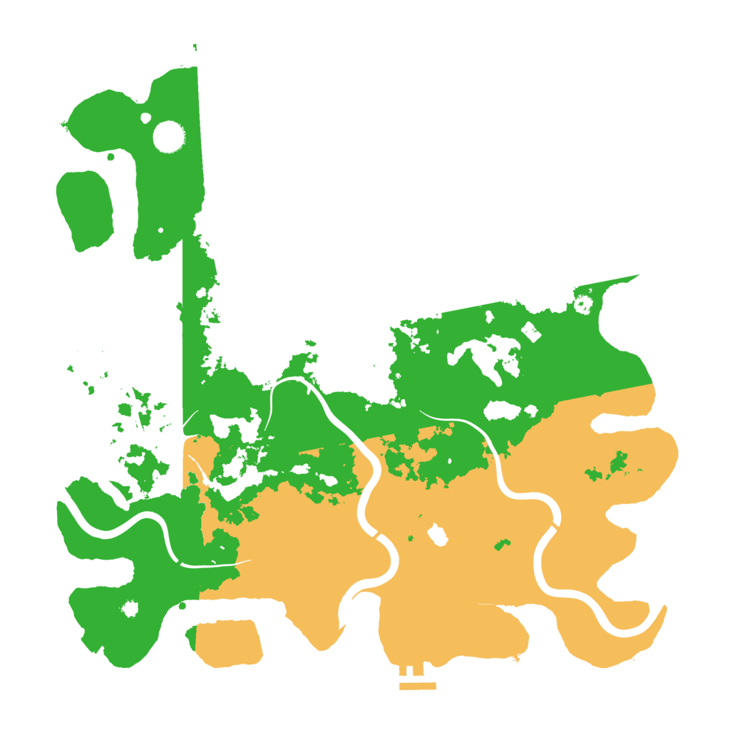 Biome Rust Map: Procedural Map, Size: 4000, Seed: 1877064551