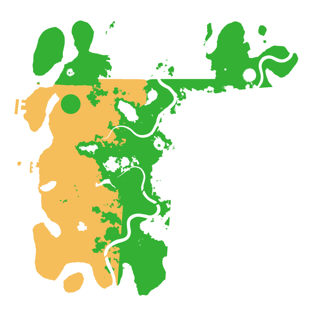 Biome Rust Map: Procedural Map, Size: 4250, Seed: 1686685591