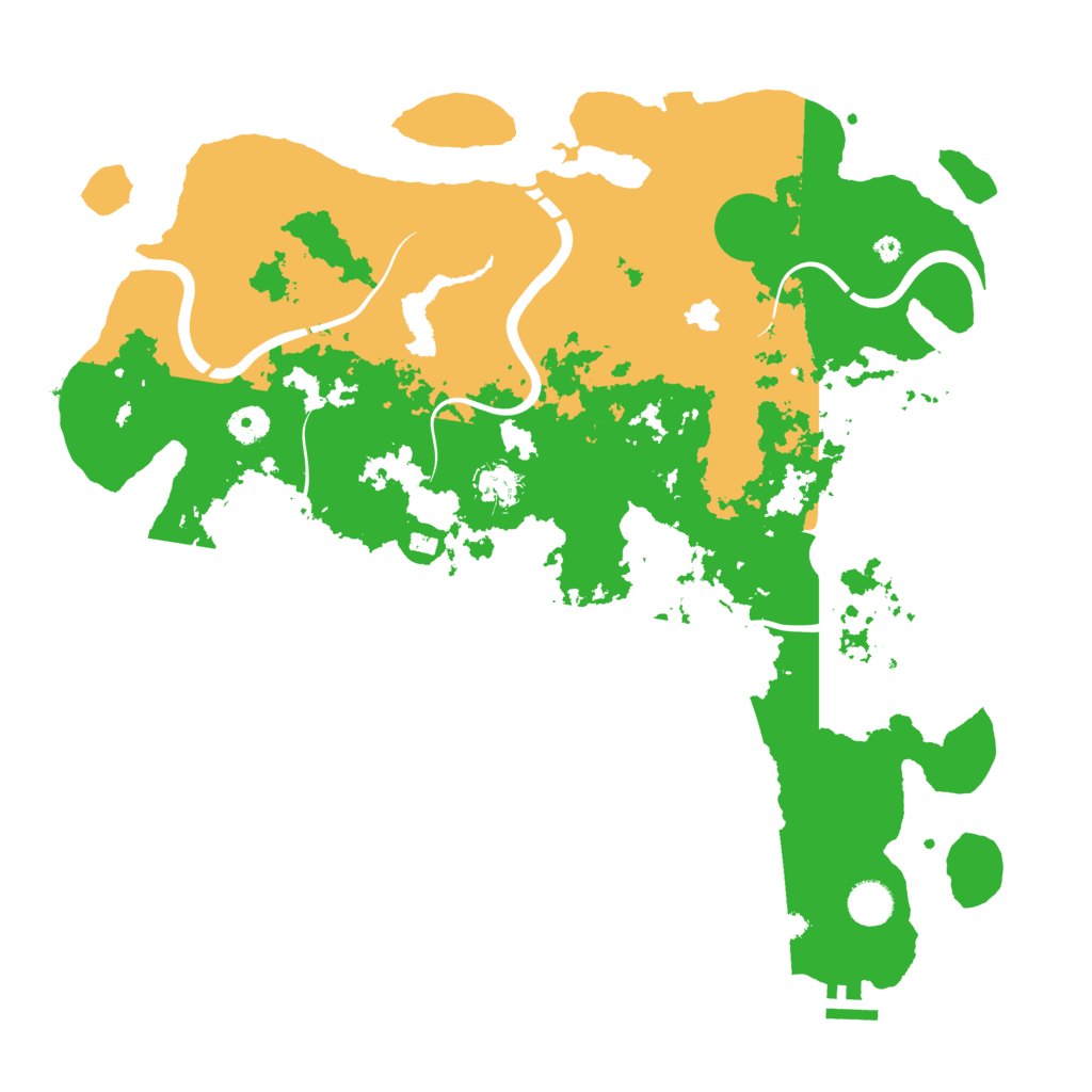 Biome Rust Map: Procedural Map, Size: 4250, Seed: 1891834698