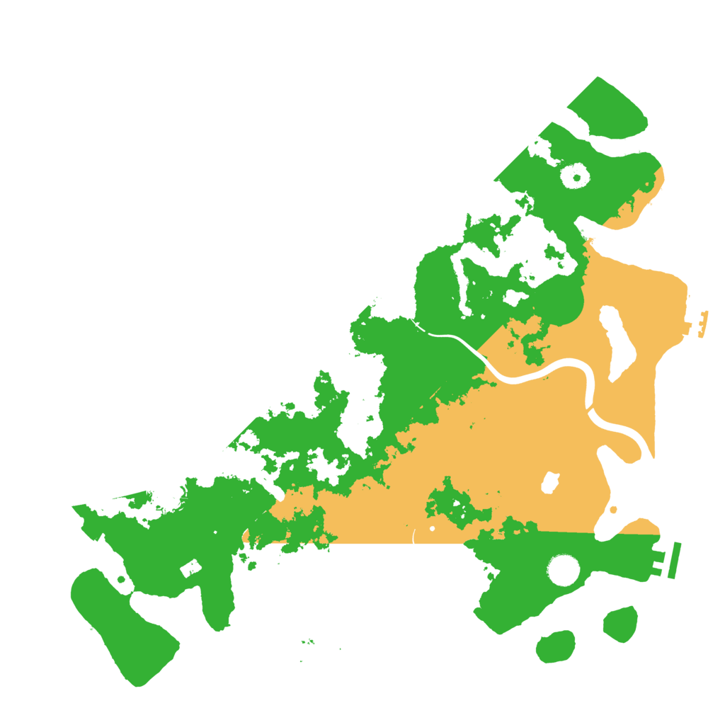 Biome Rust Map: Procedural Map, Size: 4000, Seed: 1171776