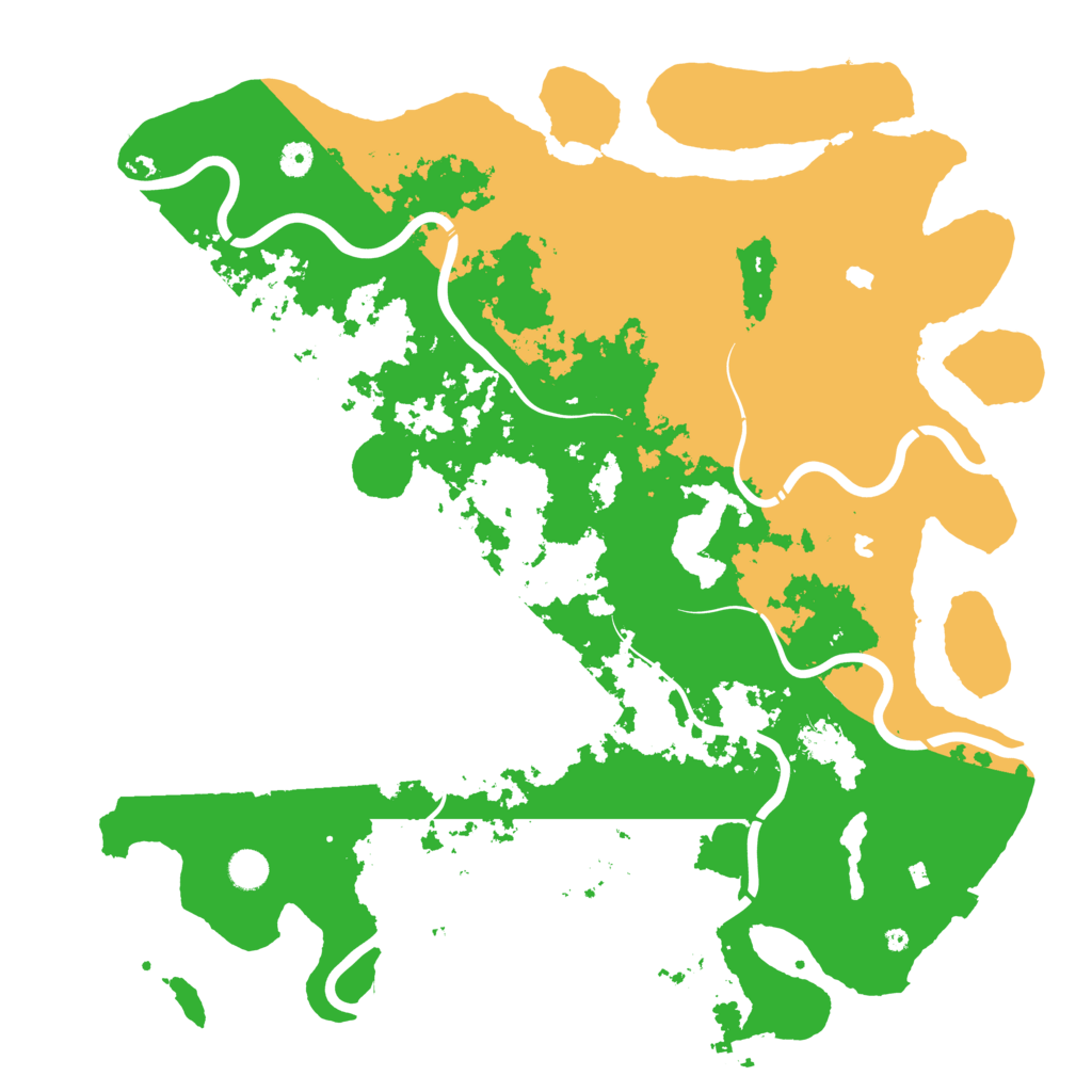 Biome Rust Map: Procedural Map, Size: 4800, Seed: 1958911312