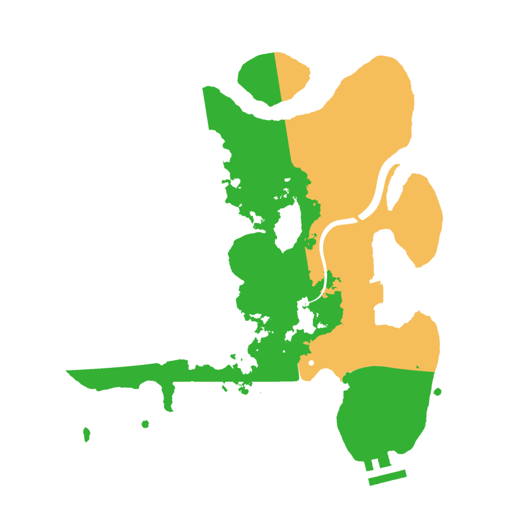 Biome Rust Map: Procedural Map, Size: 2700, Seed: 1783166510