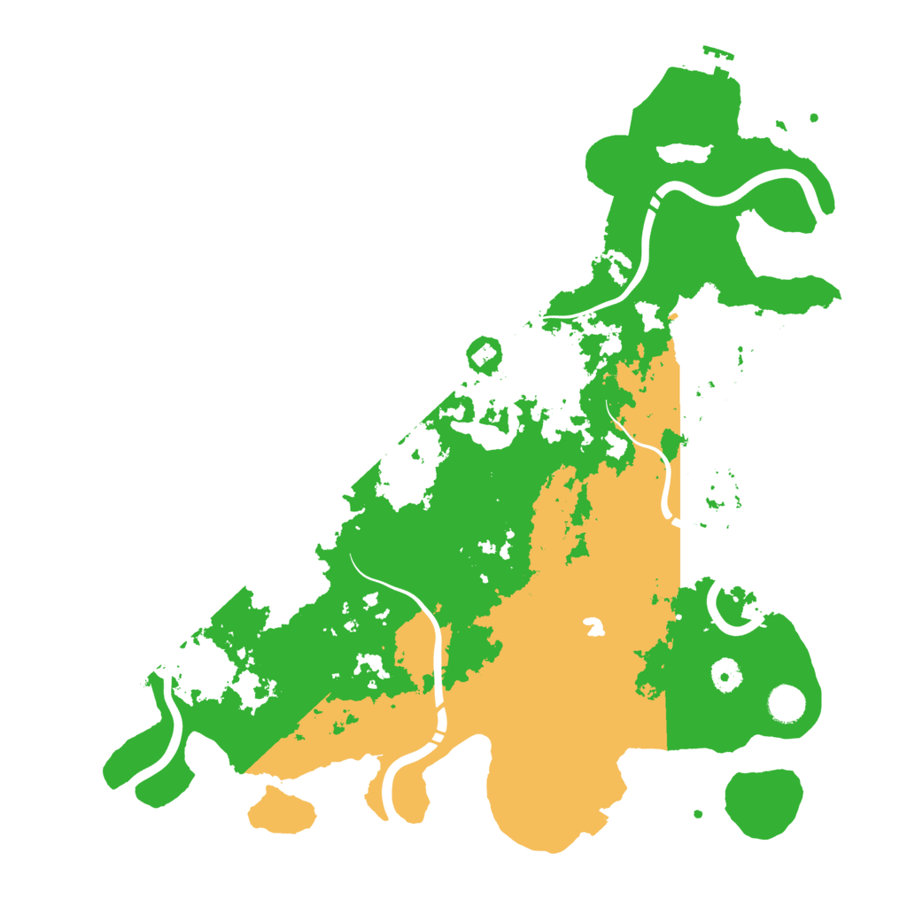 Biome Rust Map: Procedural Map, Size: 4250, Seed: 619232549