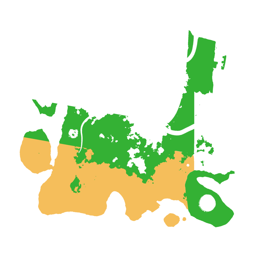 Biome Rust Map: Procedural Map, Size: 2750, Seed: 420420420