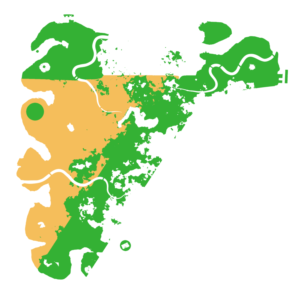 Biome Rust Map: Procedural Map, Size: 4500, Seed: 5936391
