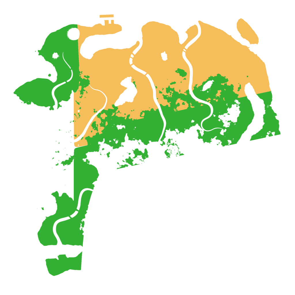 Biome Rust Map: Procedural Map, Size: 4250, Seed: 1308716478
