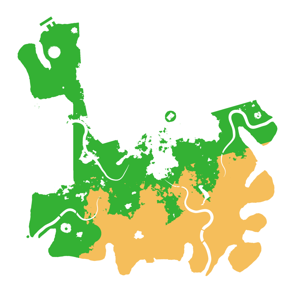 Biome Rust Map: Procedural Map, Size: 4250, Seed: 1771601470