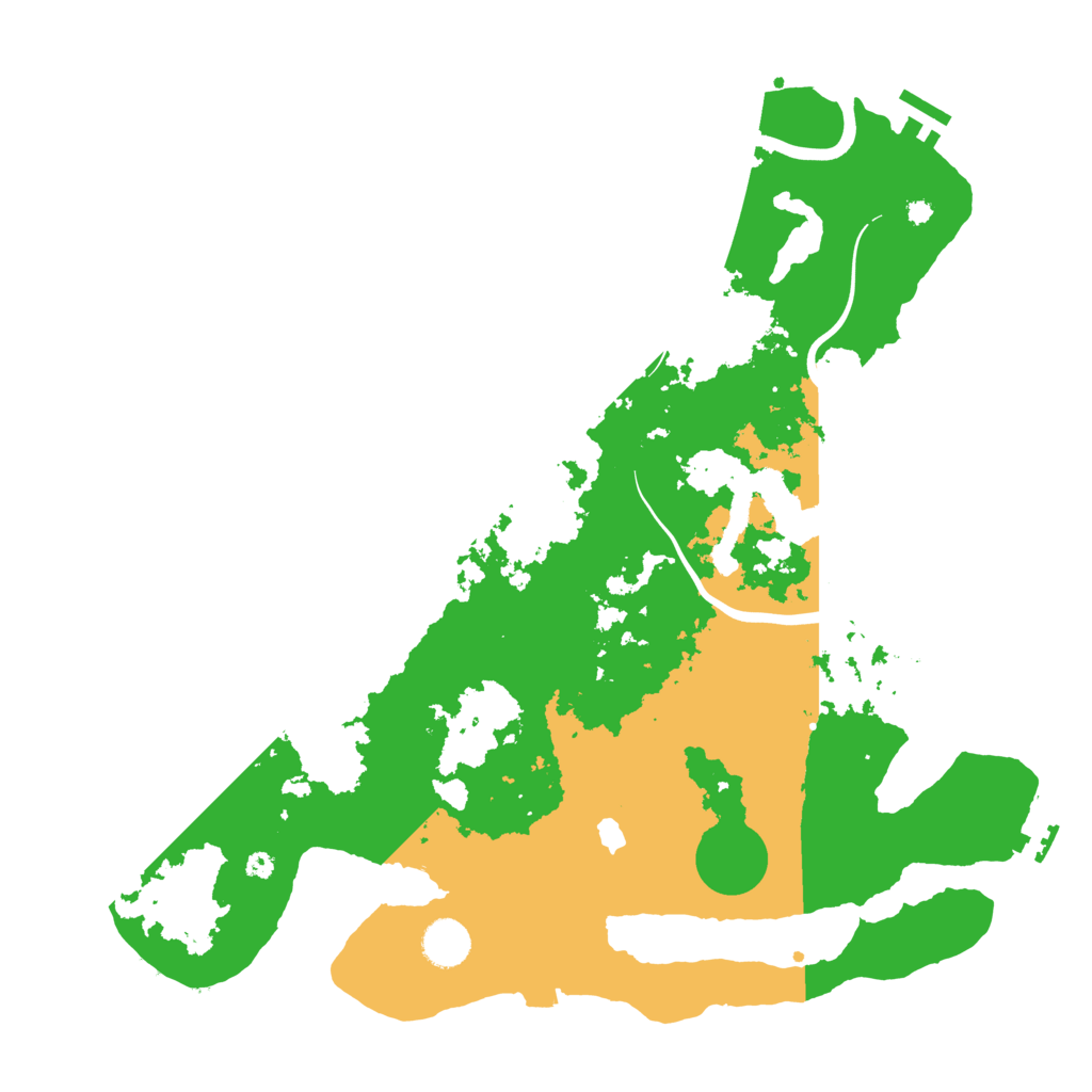 Biome Rust Map: Procedural Map, Size: 4000, Seed: 8058536