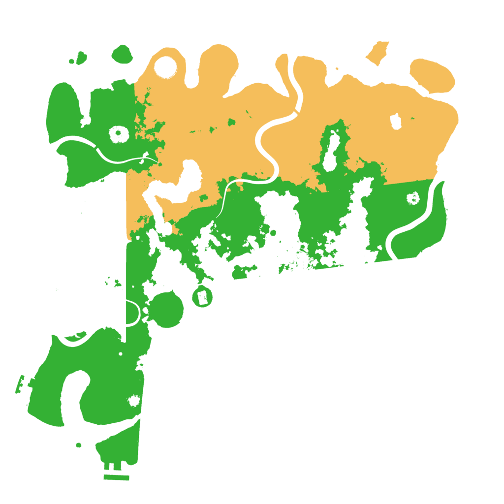 Biome Rust Map: Procedural Map, Size: 4000, Seed: 274457416