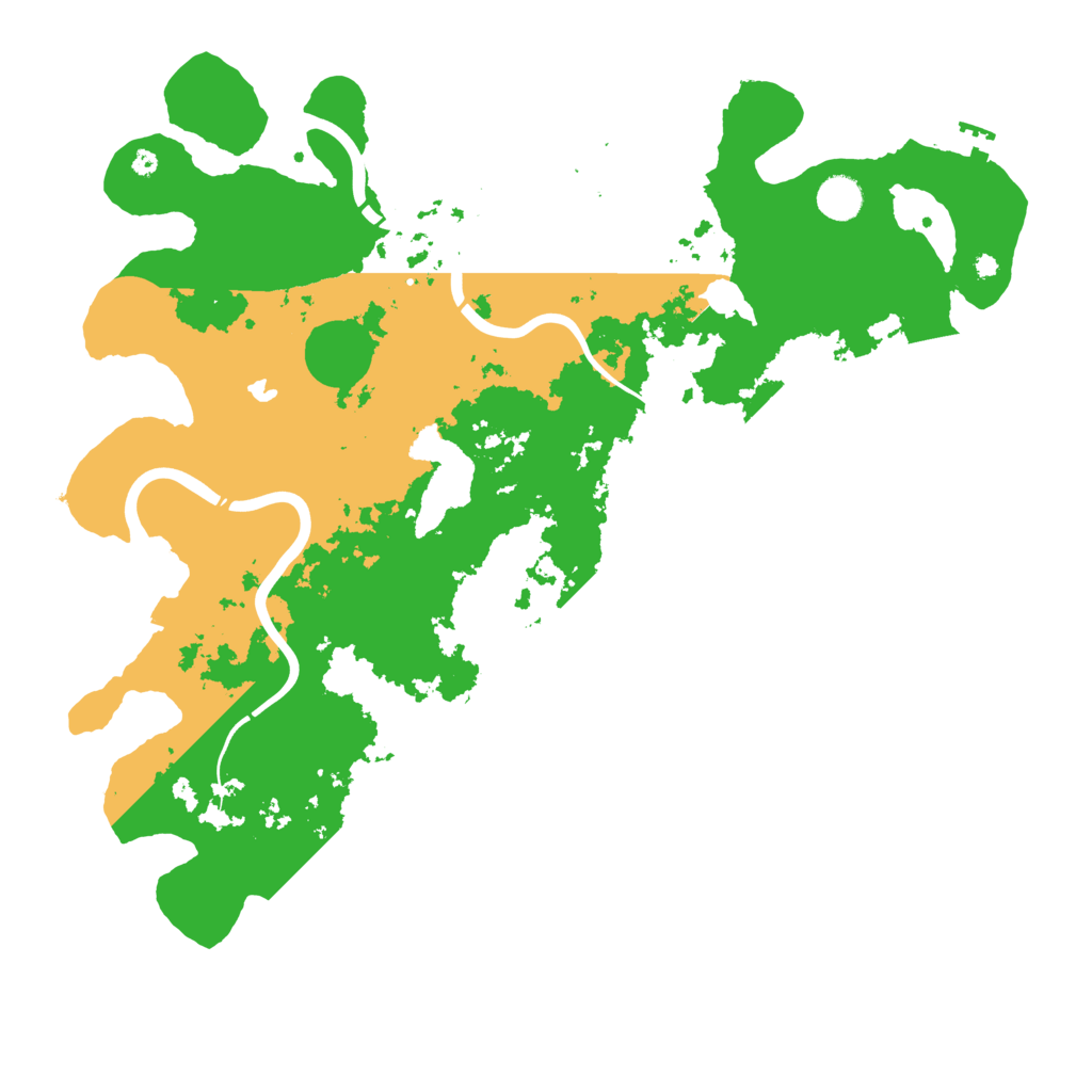 Biome Rust Map: Procedural Map, Size: 4300, Seed: 1827559120