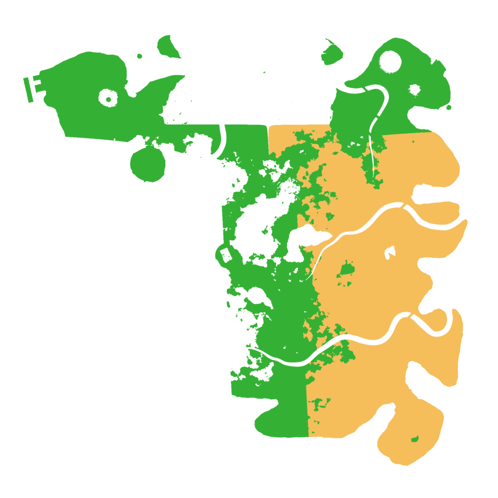 Biome Rust Map: Procedural Map, Size: 4000, Seed: 221465908