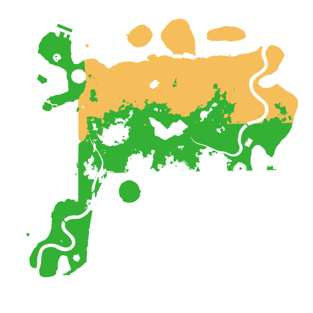 Biome Rust Map: Procedural Map, Size: 4000, Seed: 2723