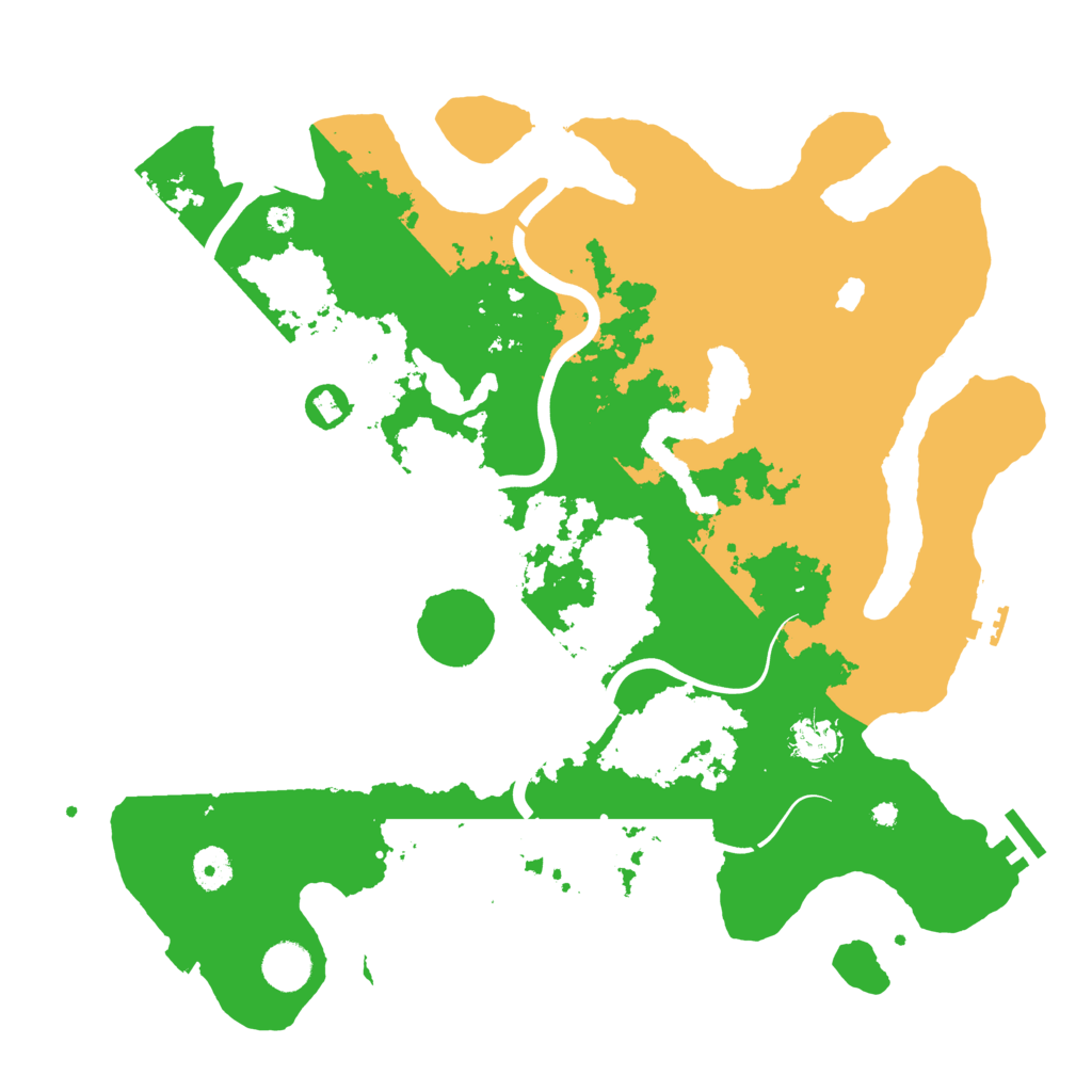 Biome Rust Map: Procedural Map, Size: 4000, Seed: 2090659291