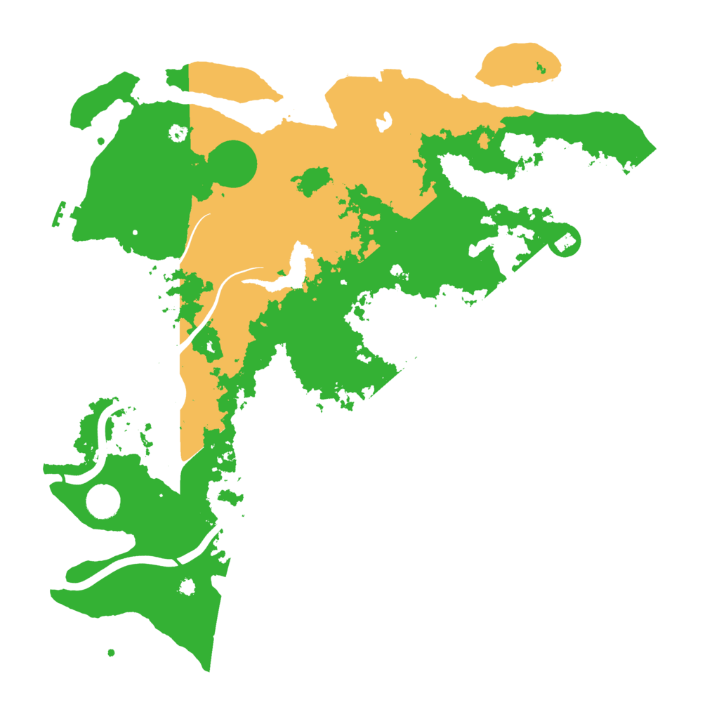 Biome Rust Map: Procedural Map, Size: 4000, Seed: 1120070207