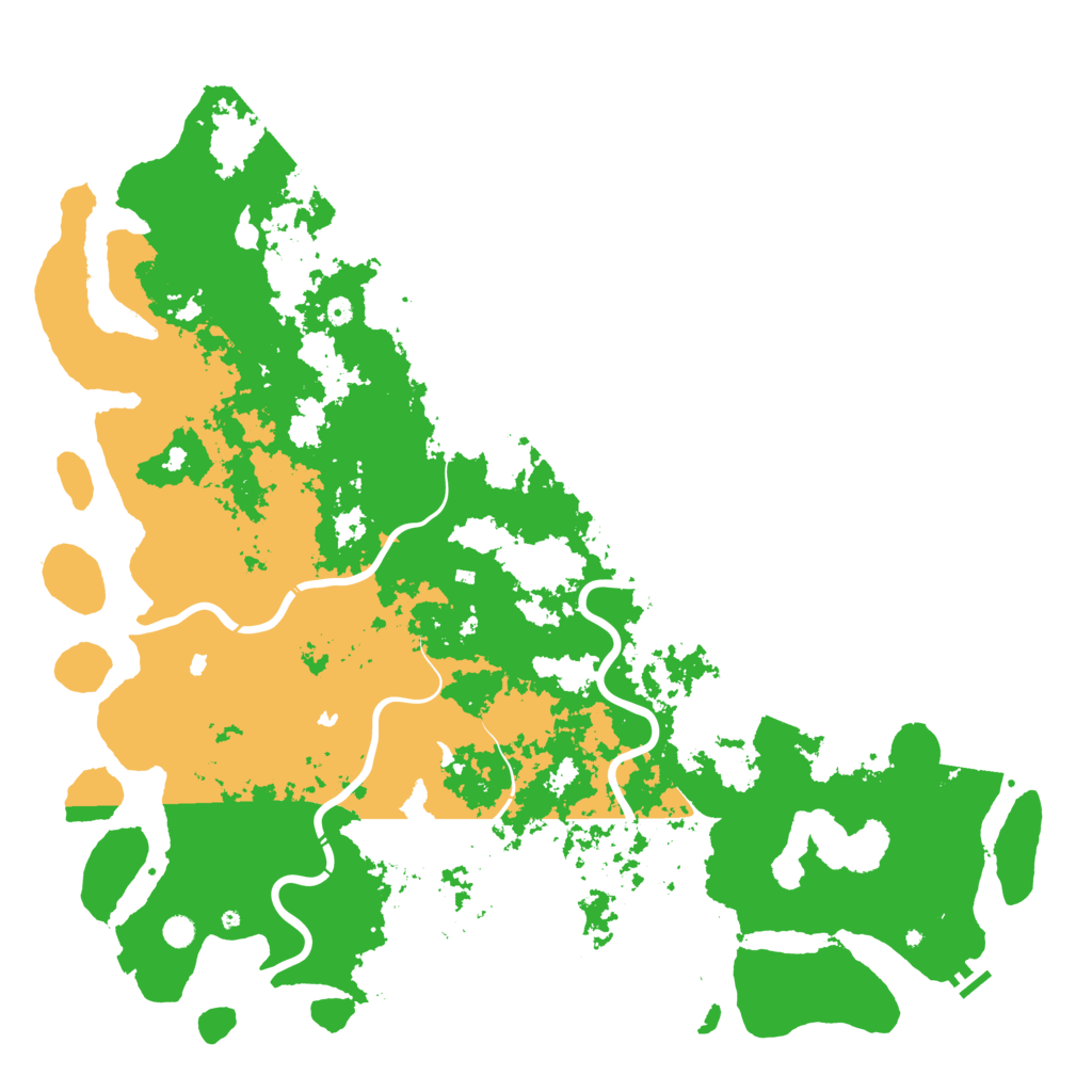 Biome Rust Map: Procedural Map, Size: 6000, Seed: 110283966