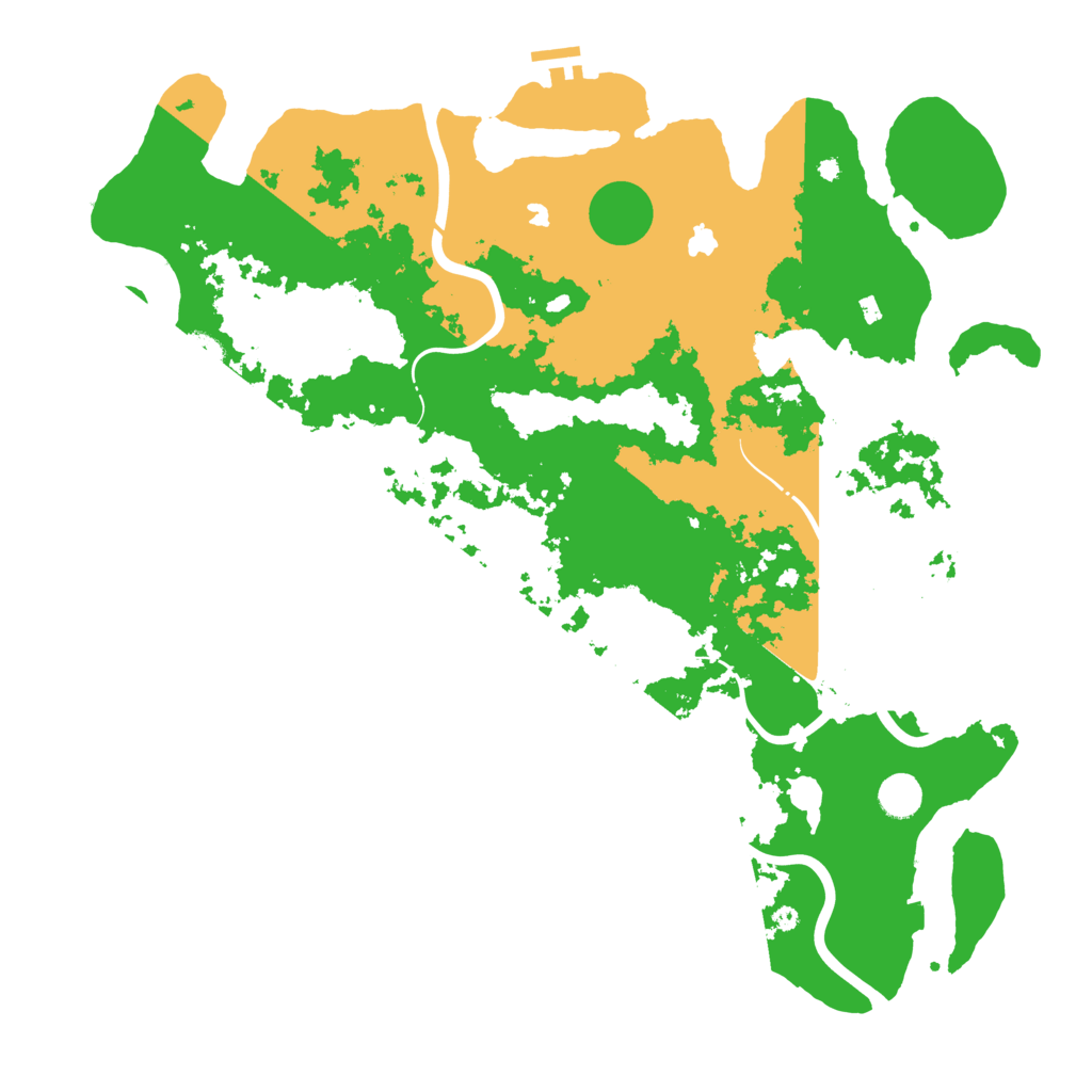 Biome Rust Map: Procedural Map, Size: 4500, Seed: 1504617723