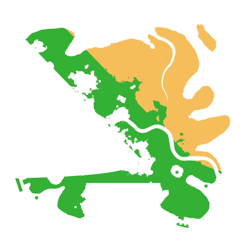 Biome Rust Map: Procedural Map, Size: 3000, Seed: 1034181536