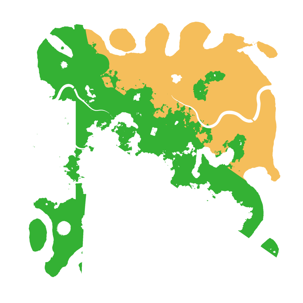Biome Rust Map: Procedural Map, Size: 4000, Seed: 1022496755