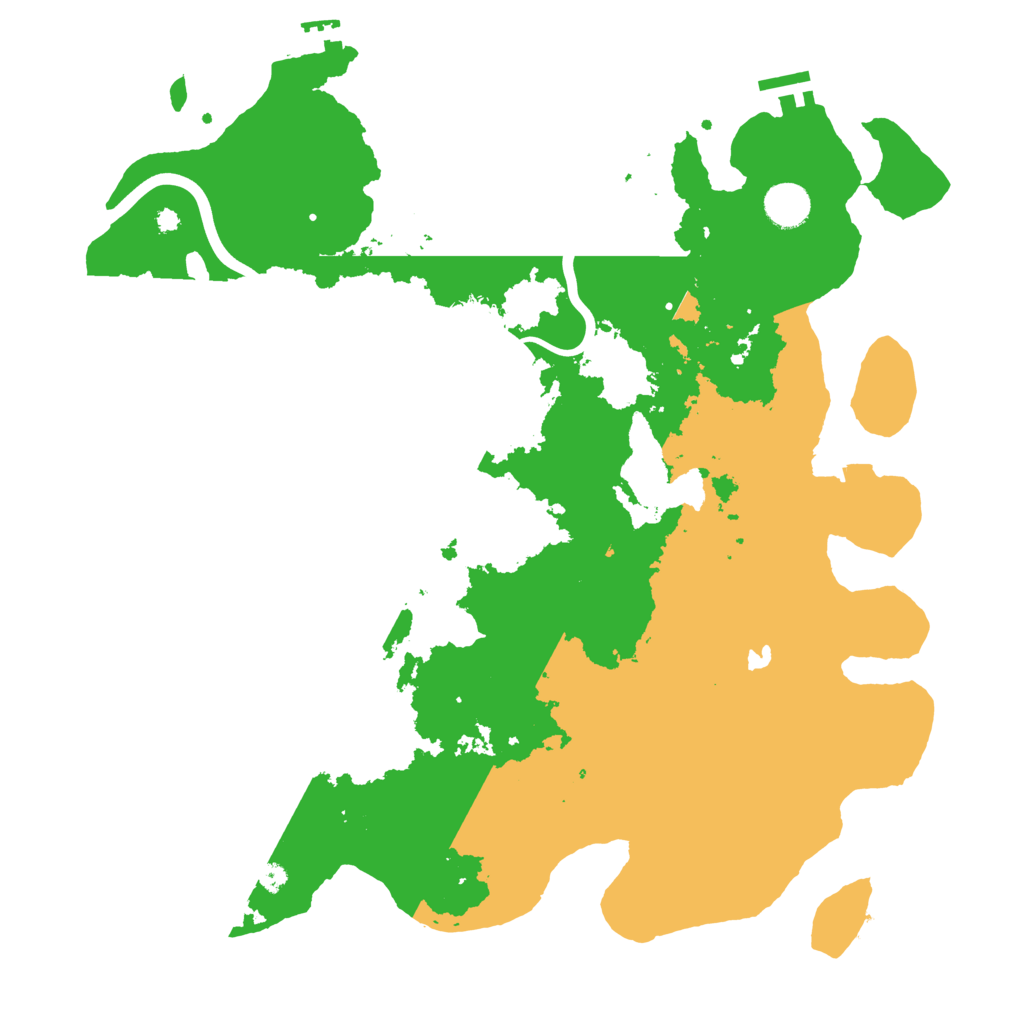 Biome Rust Map: Procedural Map, Size: 4000, Seed: 1401077342