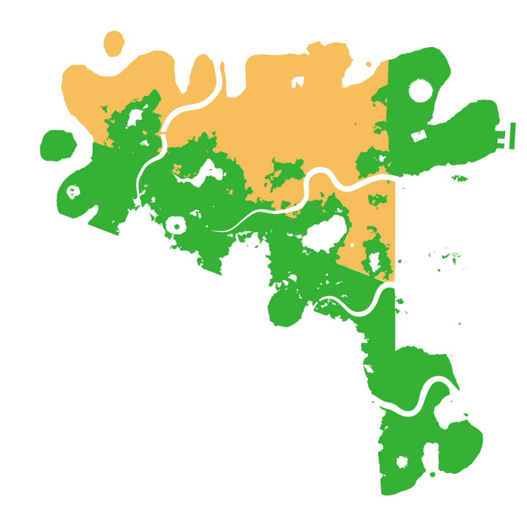Biome Rust Map: Procedural Map, Size: 4000, Seed: 83472651