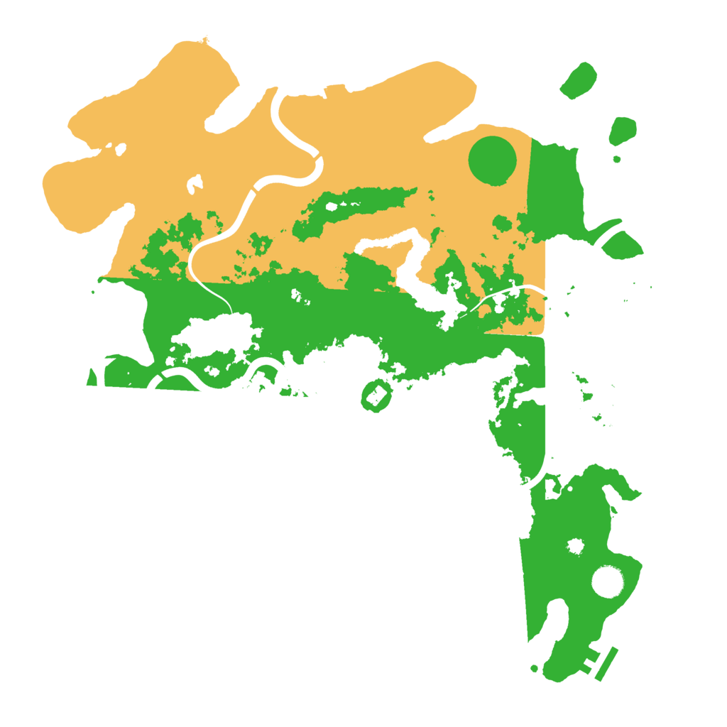 Biome Rust Map: Procedural Map, Size: 4000, Seed: 439146196