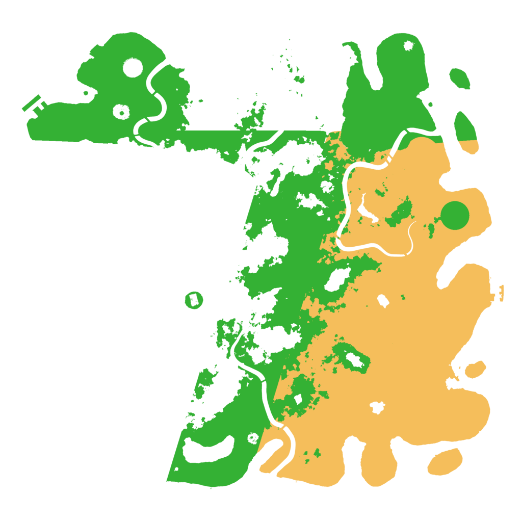 Biome Rust Map: Procedural Map, Size: 4800, Seed: 1274756299