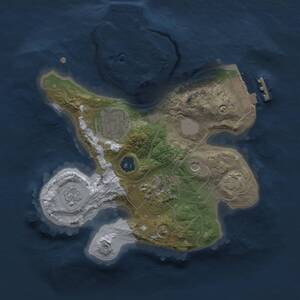 Thumbnail Rust Map: Procedural Map, Size: 2000, Seed: 548667596, 8 Monuments