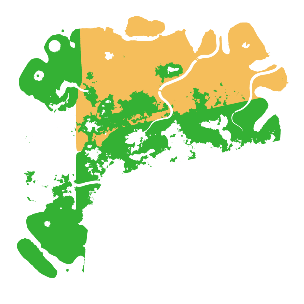 Biome Rust Map: Procedural Map, Size: 4500, Seed: 1701085074