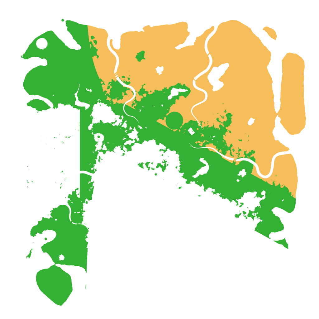 Biome Rust Map: Procedural Map, Size: 5000, Seed: 1076650247