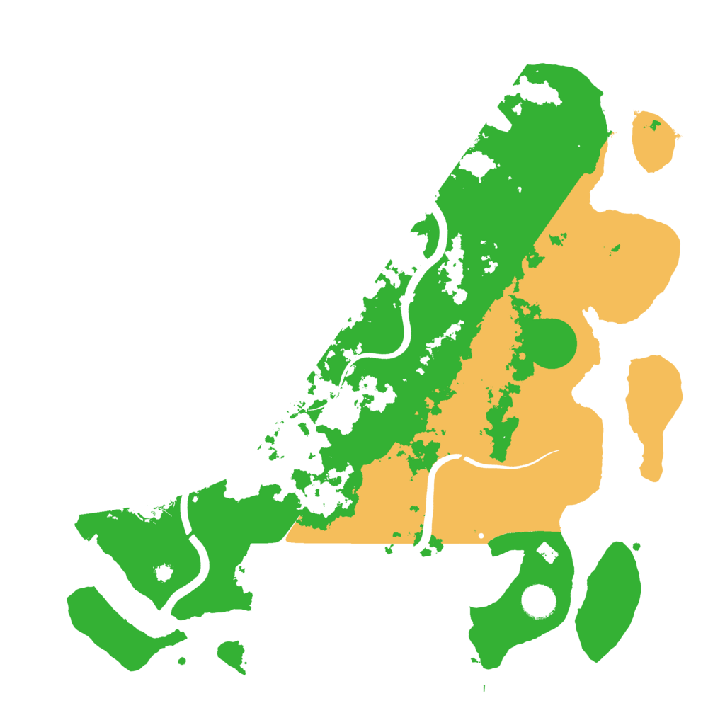 Biome Rust Map: Procedural Map, Size: 3800, Seed: 5649