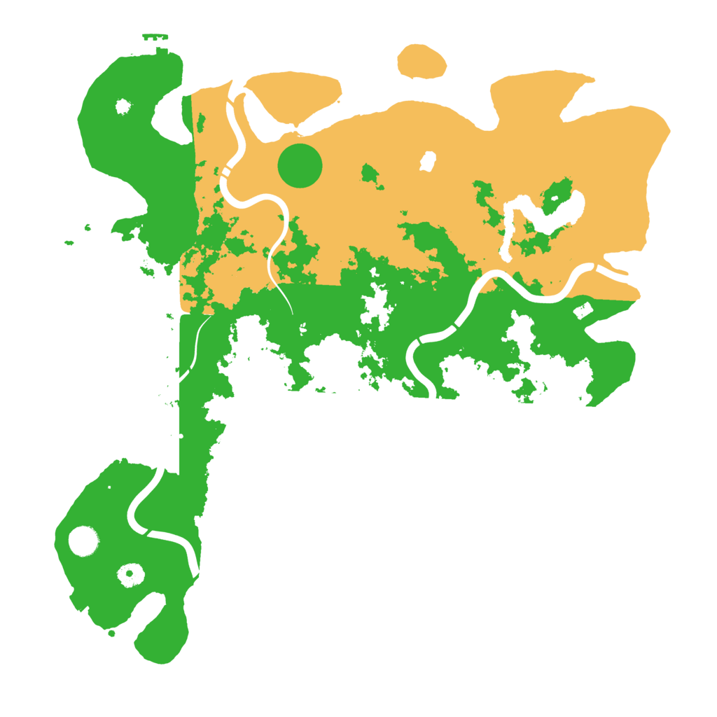 Biome Rust Map: Procedural Map, Size: 4250, Seed: 29468