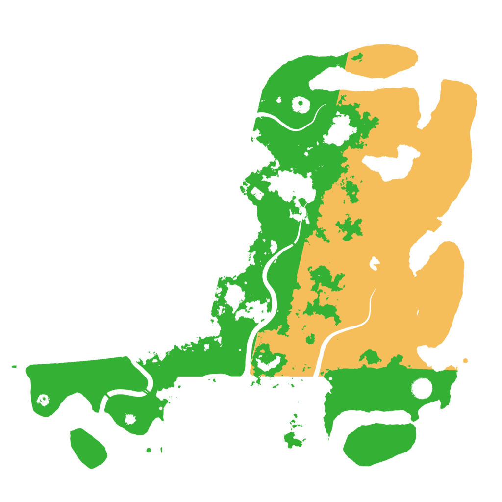Biome Rust Map: Procedural Map, Size: 4250, Seed: 1766700012