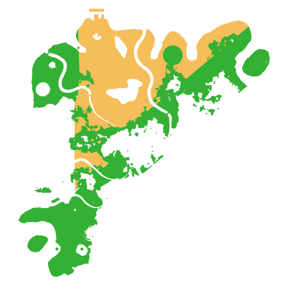 Biome Rust Map: Procedural Map, Size: 4000, Seed: 312731234