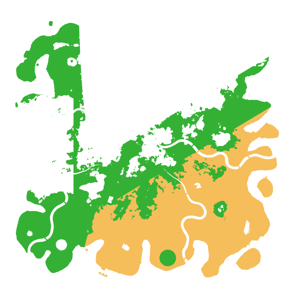 Biome Rust Map: Procedural Map, Size: 4700, Seed: 826749523