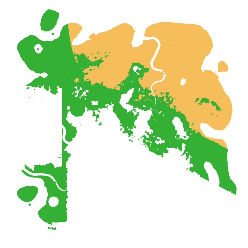 Biome Rust Map: Procedural Map, Size: 4300, Seed: 1198704017