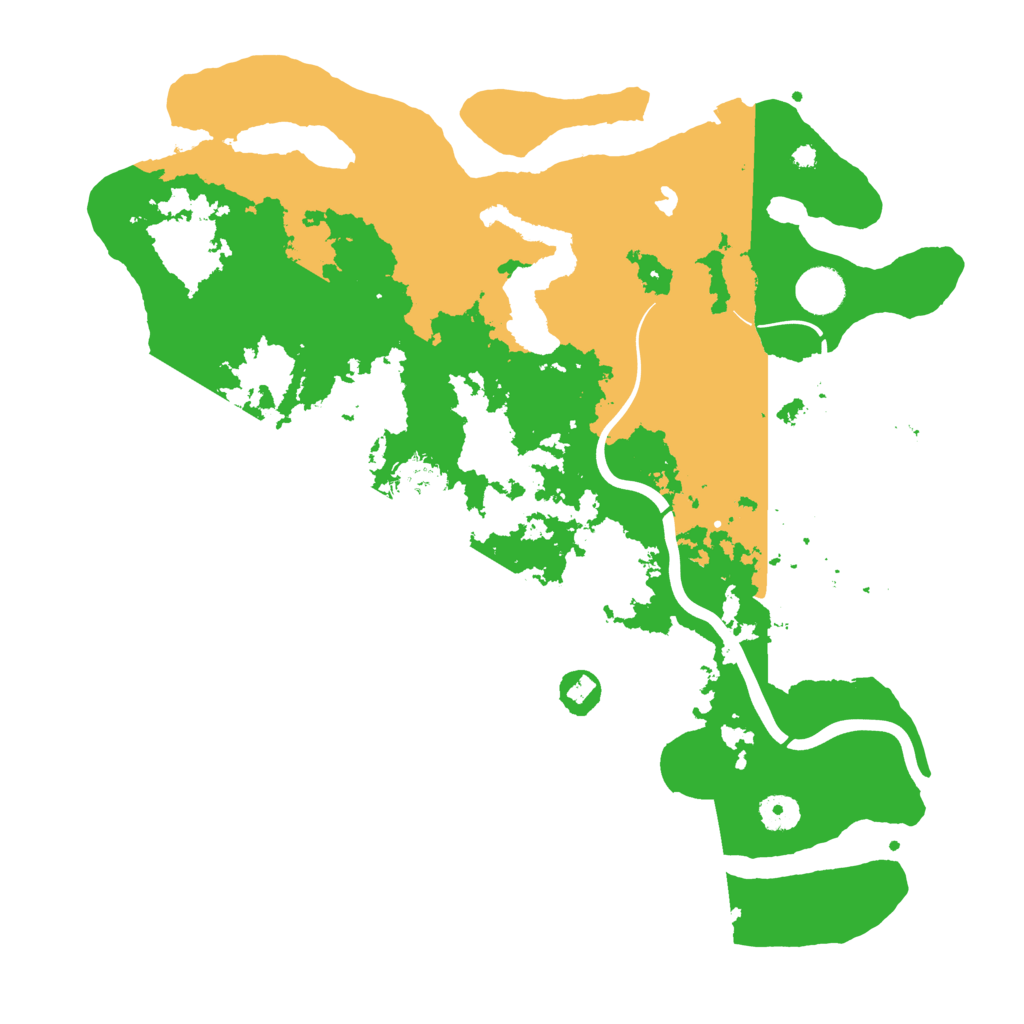 Biome Rust Map: Procedural Map, Size: 4000, Seed: 1590125521