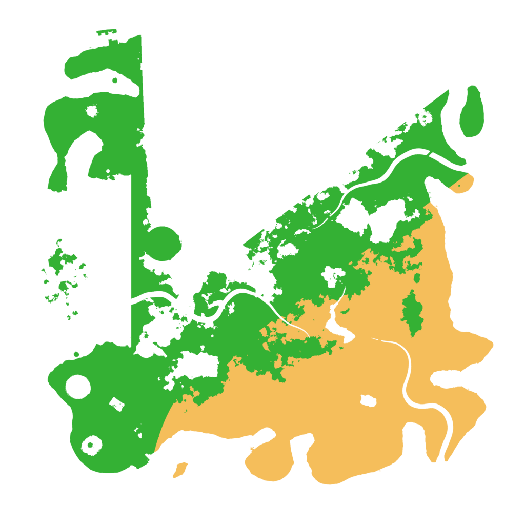 Biome Rust Map: Procedural Map, Size: 4000, Seed: 878958105
