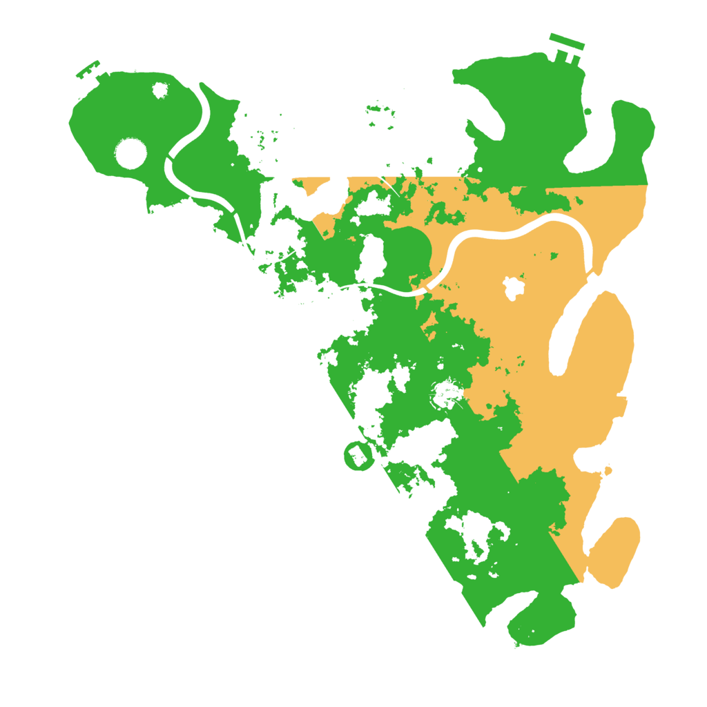 Biome Rust Map: Procedural Map, Size: 4000, Seed: 75854