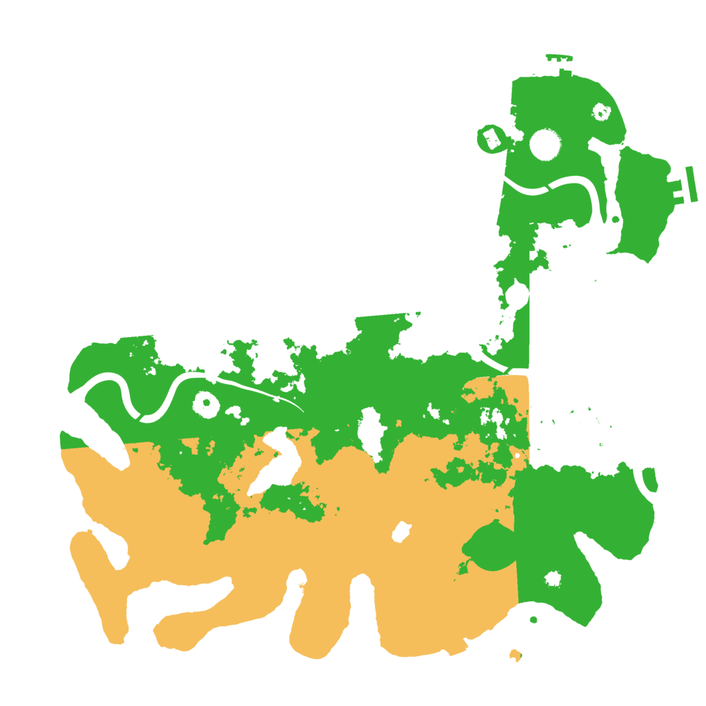Biome Rust Map: Procedural Map, Size: 4000, Seed: 1463553895