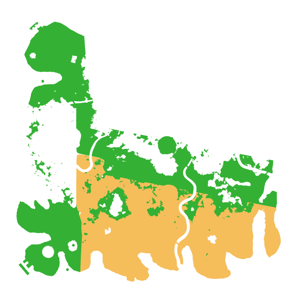 Biome Rust Map: Procedural Map, Size: 4500, Seed: 2118329642