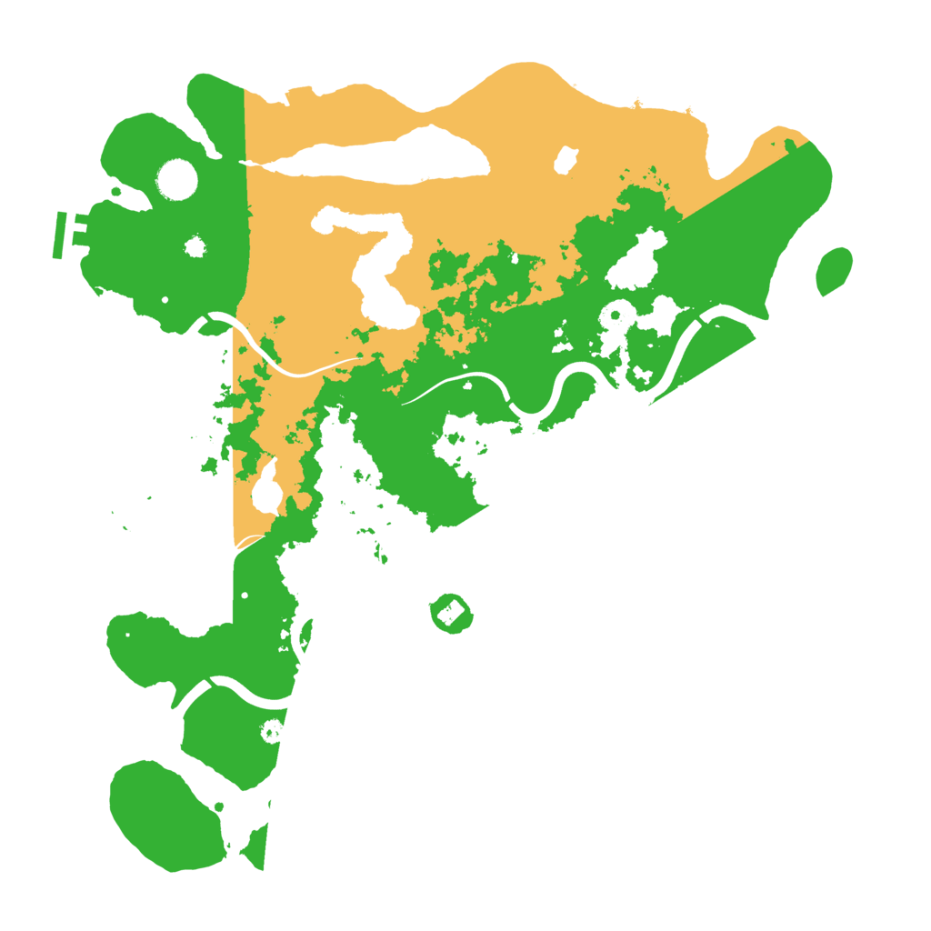 Biome Rust Map: Procedural Map, Size: 4000, Seed: 1852716494
