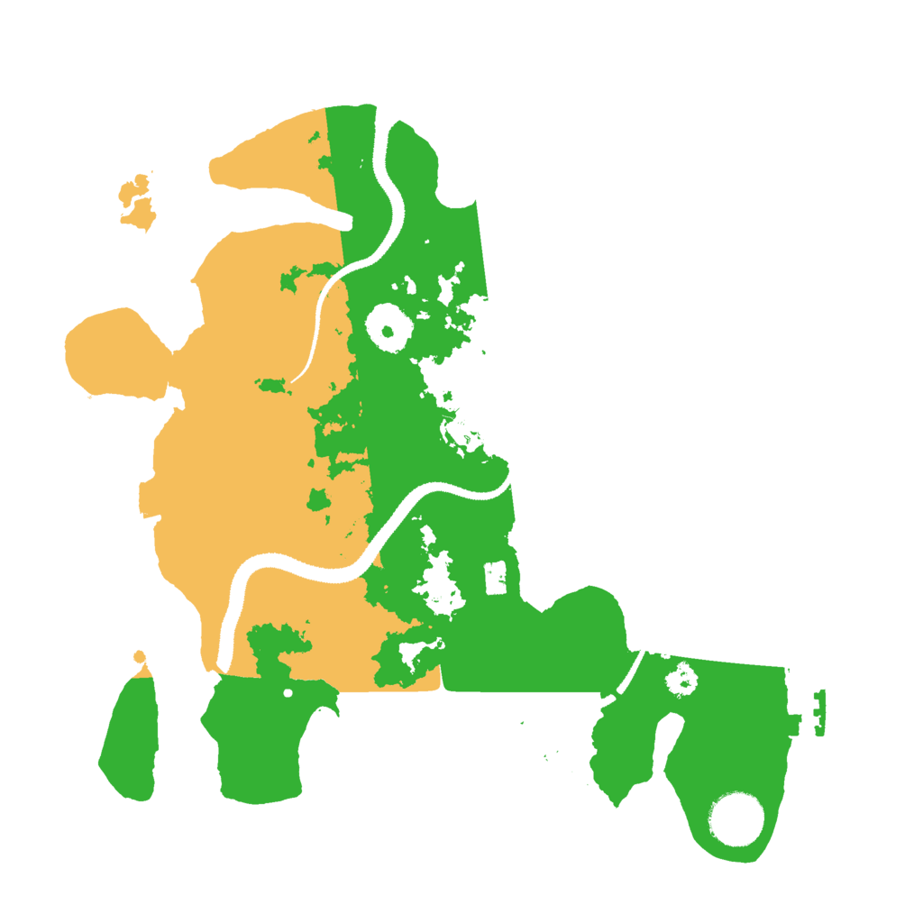Biome Rust Map: Procedural Map, Size: 3000, Seed: 699323230